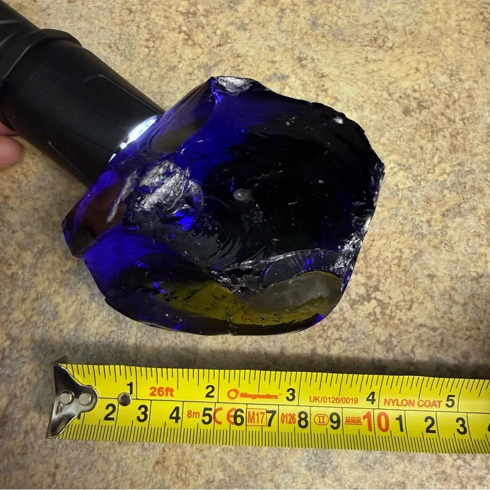 XL Monatomic Andara crystal Dark Purple